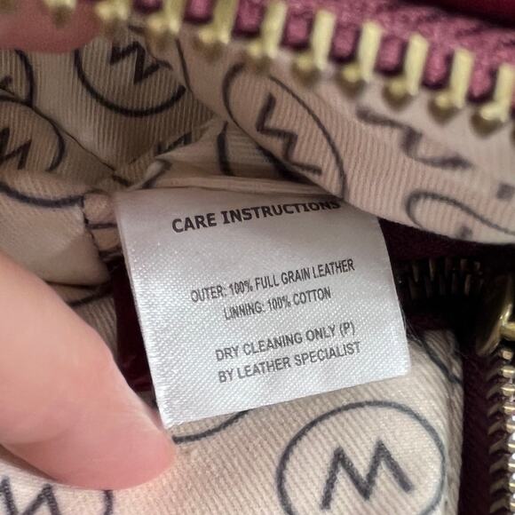 Wanderers Travel Co Crossbody Bag Marianna Burgundy Leather Handbag - Picture 14 of 16